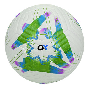 Balón de Fútbol Profesional de PU, Tamaño Personalizado, Cosido a Máquina, Alta Calidad, Ligero, Ecológico, con Cámara de Butilo, para Interior/Exterior - Product Image 2