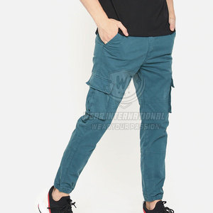 Pantalons cargo légers et décontractés pour hommes, pantalons cargo pour la course à pied, pantalons cargo streetwear, fabriqués au Pakistan - Product Image 5