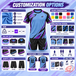 Ensemble de football personnalisé pour garçons : Maillot et short Drift Arrow 100 % polyester, séchage rapide, col en V, sans manches, léger, tenue d'équipe de football - Product Image 6