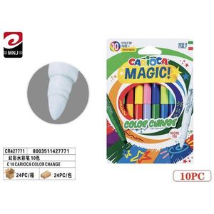 Carioca Magic Color Change 10 pennarelli ad acquerello che cambiano colore, forniture artistiche per bambini - Product Image 1