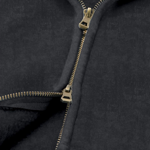 Mejor Proveedor de Fábrica, Precio al por Mayor, Sudadera con Capucha Vintage para Hombre, Negra, Lavada al Ácido, de Alta Calidad, 100% Algodón - Product Image 5