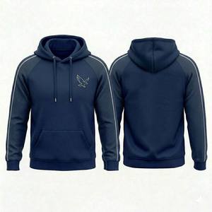 Hoodies simples pour femmes, hoodies pour hommes, hoodies en coton premium, pull-over uni, mode européenne - Product Image 3