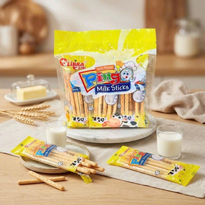 Milk Stick <b>Biscuits</b> 186g Creamy Sweet Snack Vietnam Wholesale OEM ODM Supplier - Product Image 1