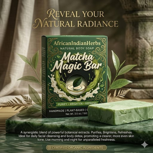Barre Magique au Matcha pour le Nettoyage du Visage et du Corps, Soin Rafraîchissant et Bienfaits Quotidiens pour la Beauté, Barre Magique au Matcha Naturelle - Product Image 1