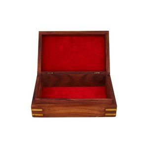 Handmade Wooden <b>Jewellery</b> <b>Box</b> with Lid Decorative Jewelry Storage Organizer for Rings Earrings Necklace Bangles Gift <b>Box</b> - Product Image 4