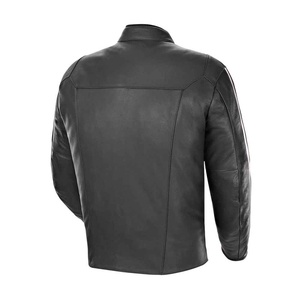 Men's <b>Jacket</b> Winter Slim Fit Casual Biker Cow Skin Stand Collar Thin <b>Canvas</b> Material Waterproof Windbreaker Men Leather <b>Jacket</b> - Product Image 6