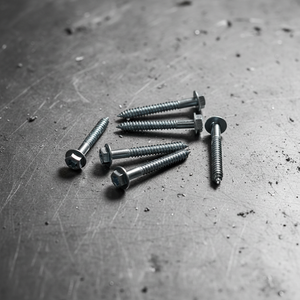 High-Strength Hot-Dip Galvanized Wood Screws - External Hex Head Custom Size Timber <b>Fasteners</b> - Product Image 1