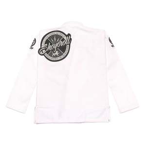 Uniforme de Jiu Jitsu Blanco Personalizado, BJJ GI Shoyorol Lote 102, Diseño Profesional para Competidores, Uniforme Panther Competitor, 100% Personalizado - Product Image 4
