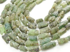 AAMNA GEMS Peridot Vert Clair Cristal Naturel Coupe Rose Forme Carrée Petites Perles de Pierres Précieuses Libres pour Fabrication de Bijoux 8 Pouces (Lot de Troisième Partie) - Product Image 3