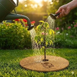 Anneau de paillis en fibre de coco écologique moderne pour la suppression des mauvaises herbes, idéal pour les pépinières et les jardins - Product Image 5