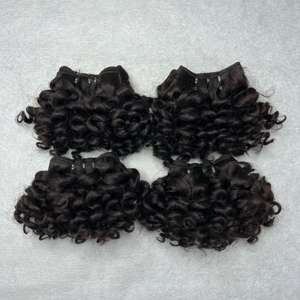 CDYHAIRVN Eurasian 100% Cheveux Remy non traités, style ondulé crépu vietnamien, double trame, longueur étirée 8-40 pouces - Product Image 2