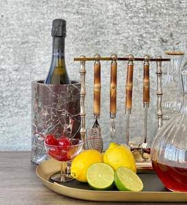 Cubo de hielo de resina hecho a mano, decorativo, para enfriar vino, champán y cerveza, para el hogar, bar, cocina, hotel, restaurante, fiestas - Product Image 5