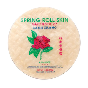 กระดาษข้าวเวียดนามสำหรับทำปอเปี๊ยะ ตราเรดโรส คุณภาพดี ราคาคุ้มค่า - Product Image 1