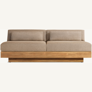 Sofá de dos plazas más vendido, estilo moderno y sencillo, apto para exteriores o interiores, resistente y duradero. - Product Image 2