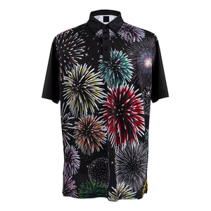 เสื้อโปโลซับลิเมชั่นสำหรับผู้ชาย ออกแบบมาเพื่อไลฟ์สไตล์แอคทีฟ มาพร้อมผ้าระบายอากาศได้ดีและลายพิมพ์ที่ไม่ซีดจาง - Product Image 6
