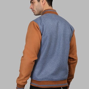 Good Quality Superior Online Sale Men's Varsity Jackets Latest Edition Custom <b>Patches</b> Embroidery Varsity Jacket For Men - Product Image 6