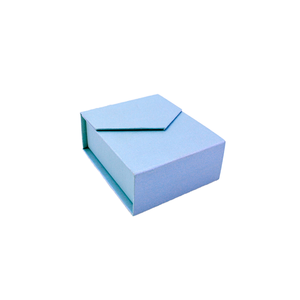 Joyero magnético con logotipo personalizado, papel de diseño de cartón duro en forma rectangular, nuevo regalo, 80x70x32mm - Product Image 3