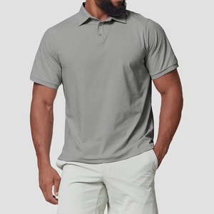 Camiseta Polo Deportiva de Secado Rápido, con Logotipo Personalizado, de Spandex y Poliéster, Sensación Fresca, Manga Corta, Absorbe la Humedad - Product Image 5