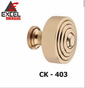 Excel Overseas - Manija de Bola para Puerta de Gabinete, Diseño Moderno en Latón, para Mano Derecha, Garantía de 5 Años, Fácil Instalación para Cerraduras de Puerta Estándar - Product Image 1