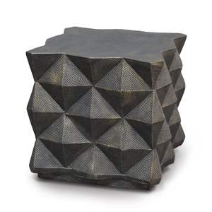 Tabouret en aluminium brillant de haute qualité, mobilier de qualité supérieure, tabouret en métal, finition dorée, ottoman, tabourets en laiton - Product Image 6