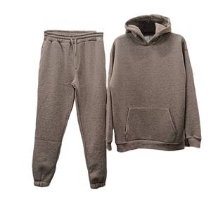 Ropa de invierno Sudadera con capucha Conjuntos de pantalones de chándal Jersey Unisex Con capucha Puños elásticos Tobillos Cintura Cordón Ropa deportiva informal Hoddie - Product Image 3