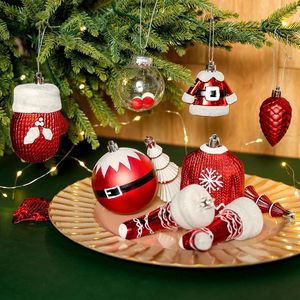 Set di 85 Palline di Natale Infrangibili in Plastica, Decorazioni Colorate per Albero di Natale, Ornamenti Festivi - Product Image 4