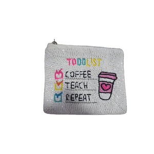 Article le plus vendu : Élégante pochette à monnaie perlée faite à la main, portefeuille de haute qualité, prix direct usine - Product Image 6