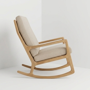 Sillón Reclinable de Madera de Teca Sólida Natural con Cojín Tapizado, Diseño de Mediados de Siglo para Hotel, Resort, Bali, Indonesia, Venta al por Mayor - Product Image 3