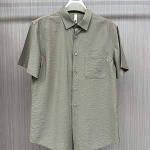 Camisa Casual de Manga Corta para Hombre, Antiarrugas, Transpirable, Cierre de Botones, Verano, ODM - Product Image 3