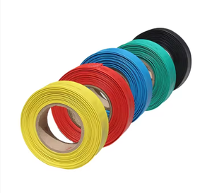 Tube thermorétractable en polyoléfine ignifuge, imperméable, 40 mm, noir, pour câbles. - Product Image 2