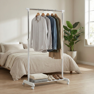 Vêtement Shopee Rangement ménager Meubles de salon MIT Fabricant taïwanais Support à suspendre pour vêtements Rangement pour chambre à coucher Vêtements - Product Image 1