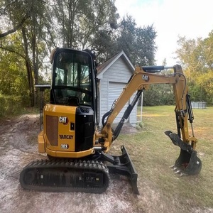 Hot Sale CAT 303 CR <b>Mini</b> Excavator with Kawasaki Original Engine Powerful Compact Crawler Backhoe for Efficient Construction - Product Image 2