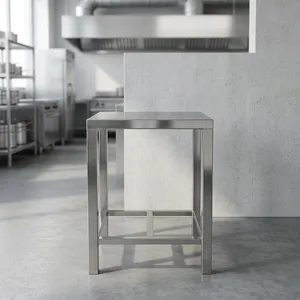 Taburete de Acero Inoxidable, Taburete Médico, Taburete para Restaurante, Taburete para Cocina Comercial, Taburete para Sala de Conferencias, Hospital, Restaurante, Oficina, Hogar - Product Image 3