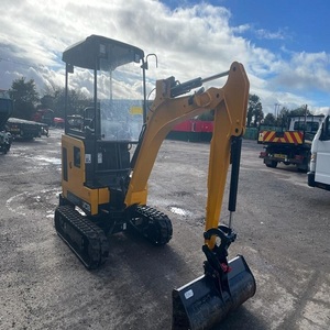 รถขุดขนาดเล็ก JCB รุ่น 19C 1 เครื่องจักรไฮดรอลิกขนาดกะทัดรัด โครงสร้างเหล็กแข็งแรงทนทาน ราคาขายส่งที่แข่งขันได้ - Product Image 3