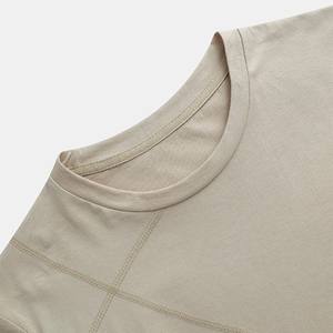 Camiseta Deportiva de Corte Regular para Hombre, Marca Personalizada, Nuevo Diseño, Manga Corta, Color Sólido, Secado Rápido, Transpirable, para Uso Casual - Product Image 6