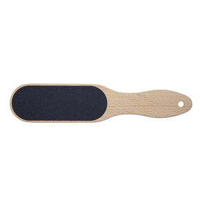Limas de Pedicura de Alta Calidad con Mango de Madera para Salón de Belleza, Removedor de Piel Muerta, Limas de Doble Cara, Servicio OEM ODM - Product Image 6