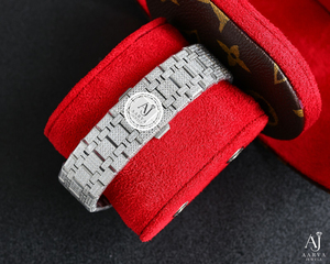 Montre analogique mécanique en acier inoxydable avec cristal saphir, incrustation de diamants, cadran octogonal, bracelet pour femme, cadeau de luxe, mode - Product Image 6
