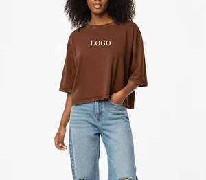 Camiseta Personalizada Vintage con Lavado Ácido para Hombre, Camiseta Extra Grande de Algodón Grueso, 100% Algodón para Hombre - Product Image 1