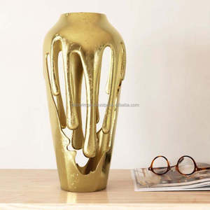 Antique Classic Modern Metal Home Decorative Wedding Eco-Friendly Silver Finished <b>Aluminum</b> <b>Table</b> Flower Pot Living Room - Product Image 5