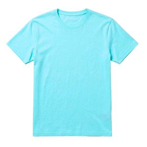 เสื้อยืดฟิตเนสผู้ชาย ผ้าฝ้าย 200 กรัม สีพื้น ไม่เป็นขุย แห้งเร็ว ระบายอากาศดี แขนสั้นถักด้านหน้า รับสกรีนลาย - Product Image 5