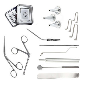 Kit de Instrumentos Quirúrgicos ENT de Acero Inoxidable IAA SURGICAL INSTRUMENTS, Certificado CE, Fenestrado - Product Image 5
