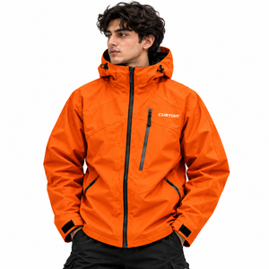Men Nylon Wind <b>Jacket</b> Lightweight Water Resistant Stand Collar Zip Front Outdoor Running Cycling <b>Travel</b> <b>Jacket</b> - Product Image 1