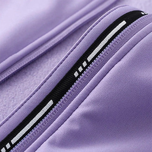 Wholesale Women's Waterproof Softshell Jacket Fleece <b>Lined</b> Hooded Windproof Outdoor Hiking <b>Coat</b> OEM Custom - Product Image 4