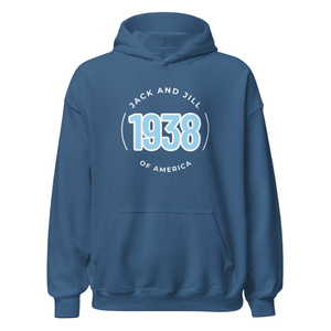 Sweat-shirt unisexe en molleton avec capuche, motif circulaire brodé, manches longues, vêtement décontracté d'hiver - Product Image 1