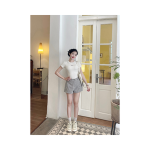 Pantalones Cortos Casuales para Mujer, Transpirables, Ecológicos, de Secado Rápido, Estilo Coreano, Empaque Compacto, Suministro de Vietnam, Buen Precio - Product Image 4