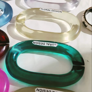 Cadena Decorativa de Resina Epoxi Hecha a Mano para Pared, Arte Moderno para Interiores del Hogar, Cadena Decorativa de Resina Epoxi de Lujo - Product Image 1