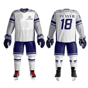 Concevez Votre Propre Tenue d'Équipe, Uniforme de Hockey sur Glace, Tissu Doux, Vêtements de Sport, Uniforme de Hockey sur Glace de Haute Qualité - Product Image 1