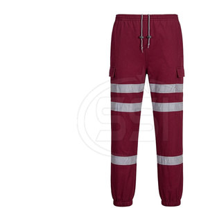 Safety Jogger Pant ANSI Class 2 Waterproof <b>LED</b> Flash for Warehouse & Logistics Operations with Durable Material and Flexible Fit - Product Image 2