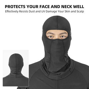 Masque facial balaclava personnalisable à séchage rapide pour l'été, léger, respirant, avec 2 trous pour lunettes, coupe-vent, pour moto et sports - Product Image 3