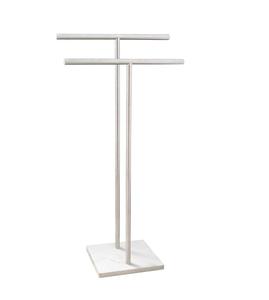 Contemporary Metal Towel Stand with Four Layers and <b>Waterproof</b> Design for Modern Bathrooms Beverage Storage Elegant Storage - Product Image 3